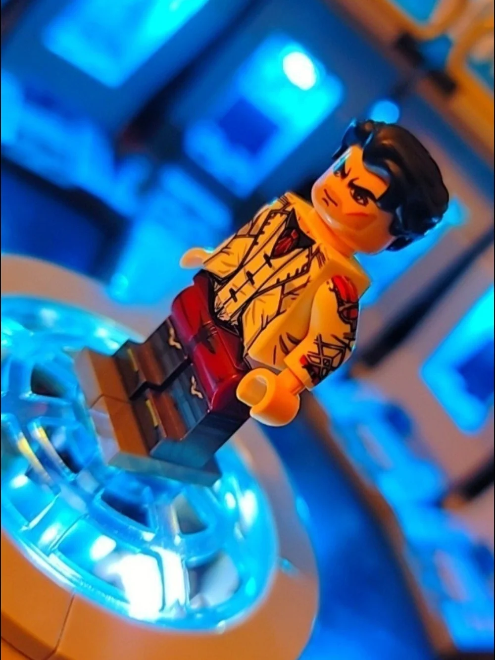 Arcane Jayce Minifigure Lego Compatible